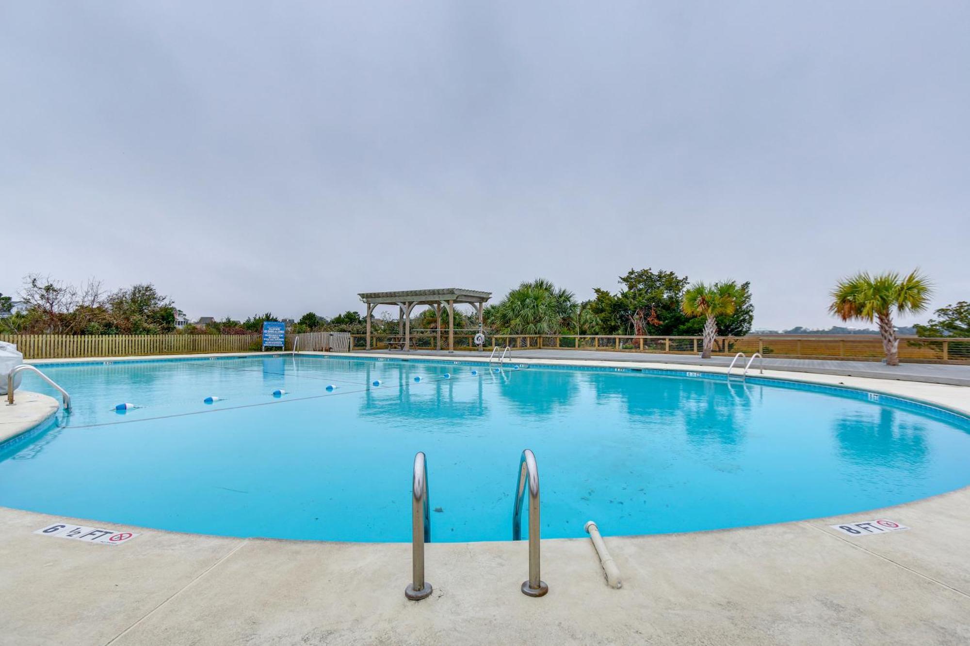 St Helena Island Condo With Pool And Beach Access! Oceanmarsh Subdivision Luaran gambar