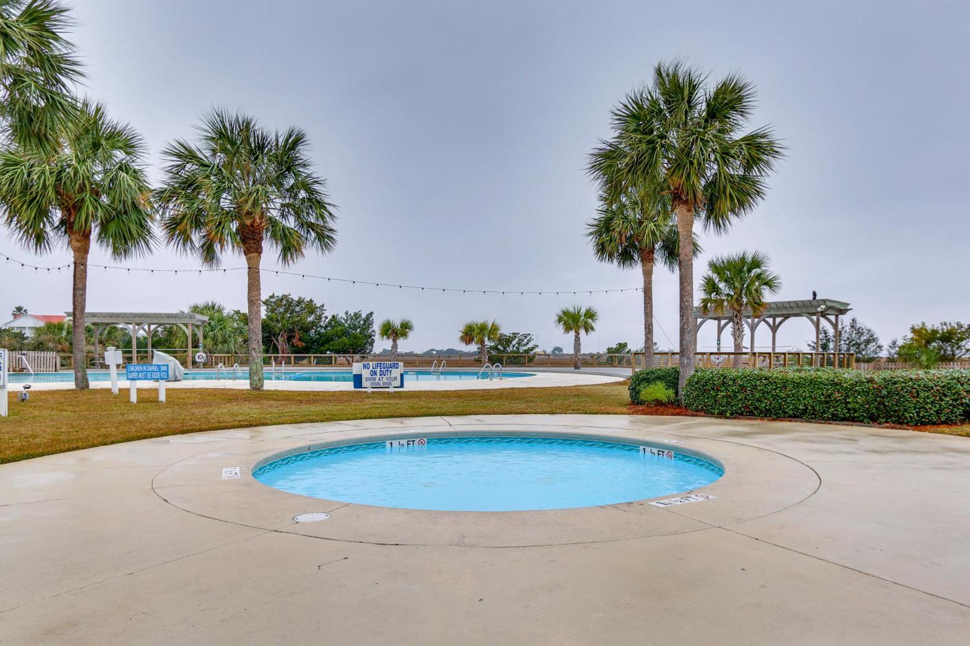 St Helena Island Condo With Pool And Beach Access! Oceanmarsh Subdivision Luaran gambar